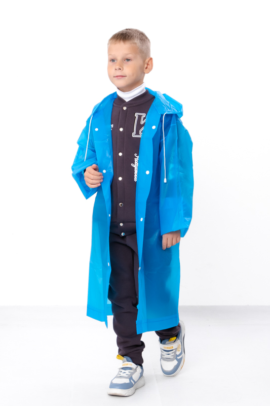 Дощовик дитячий з капюшоном